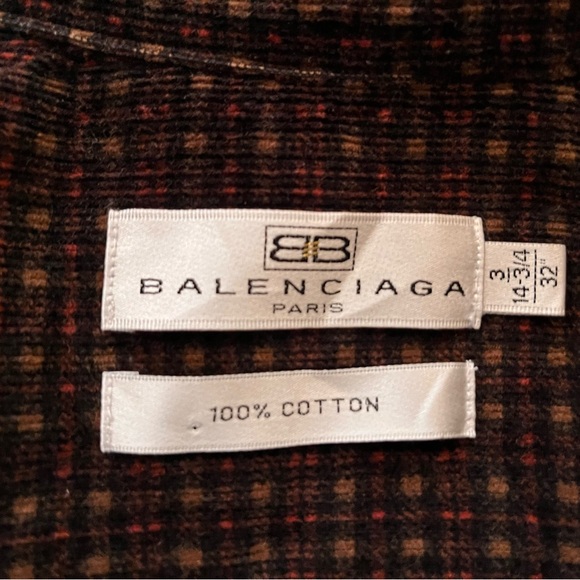 Men's Checkered Shirt - Brown - Picture 4 of 5